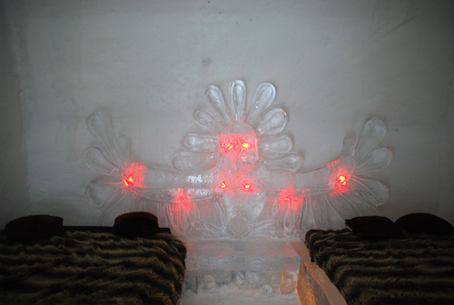 sculpture glace maya