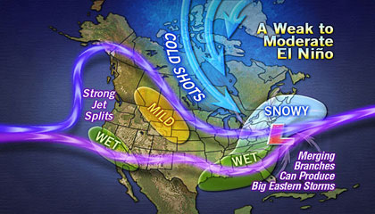 carte meteo hiver 2015 usa