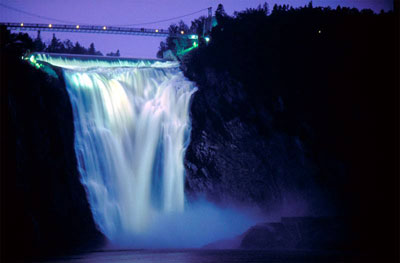 chute montmorency quebec