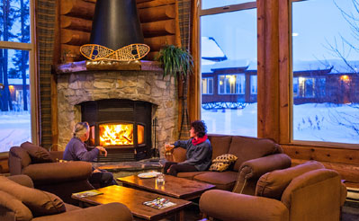circuit auberge lac taureau en hiver