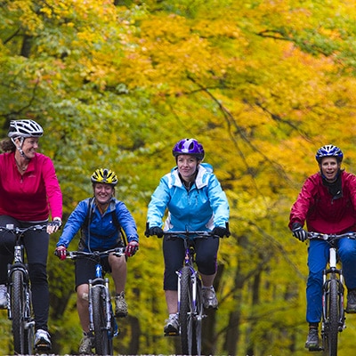 balade velo automne quebec