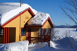 chalet hiver station duchesnay