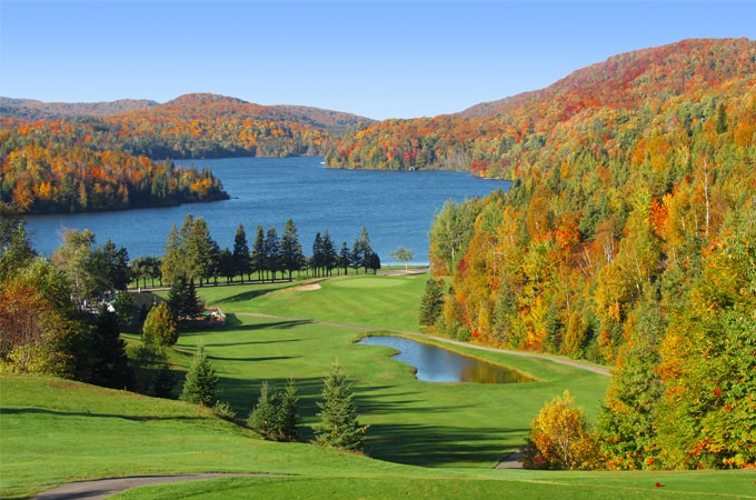 golf automne canada