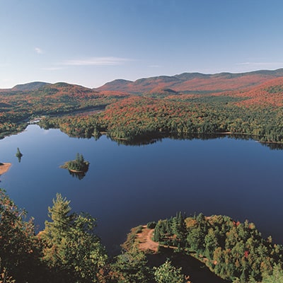 lac ete indien laurentides