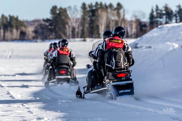 randonnée motoneige les laurentides