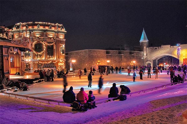 patinoire de la place D'Youville