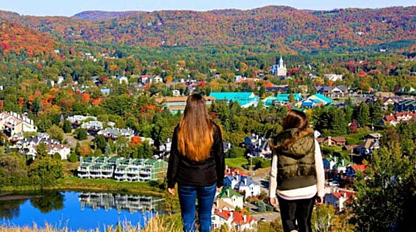 Mont-Saint-Sauveur automne