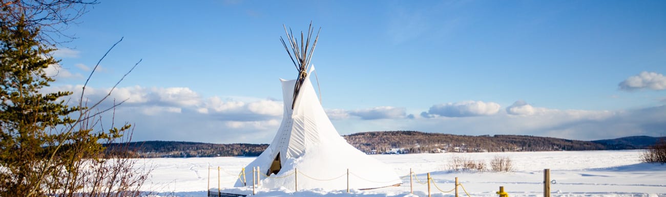 paysage hiver canada