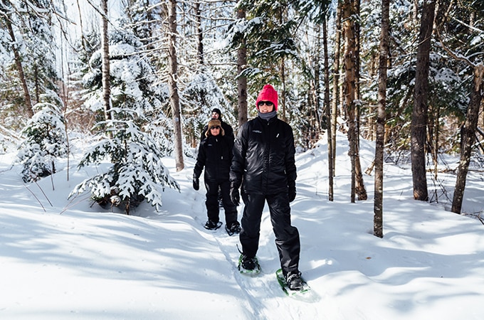 raquettes à neige Lanaudiere