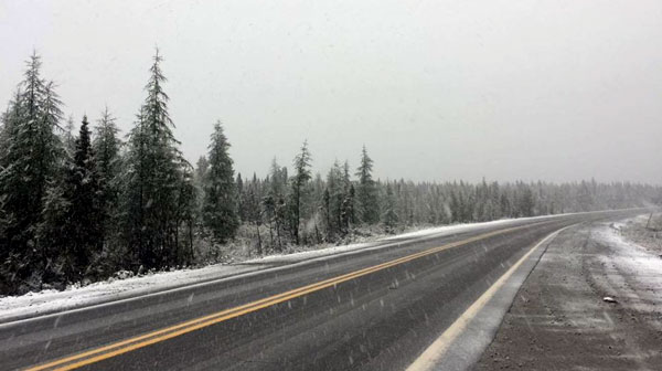 première neige hiver au quebec 2017-2018