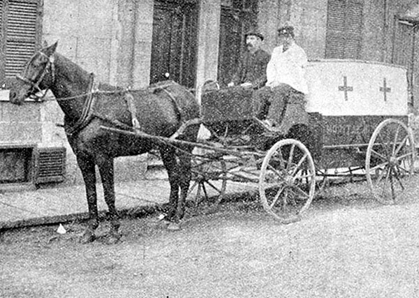 Ambulance Montréal en 1896