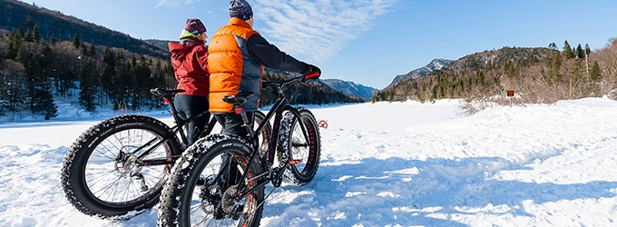 faire du fatbike l'hiver Quebec