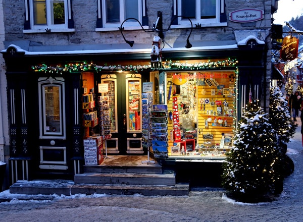 noel quartier petit champlain quebec