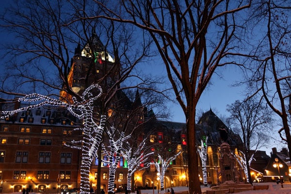 noel quartier petit champlain quebec