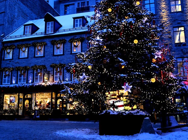 noel quartier petit champlain quebec