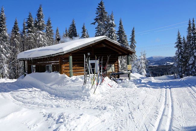 chalet hiver camp mercier