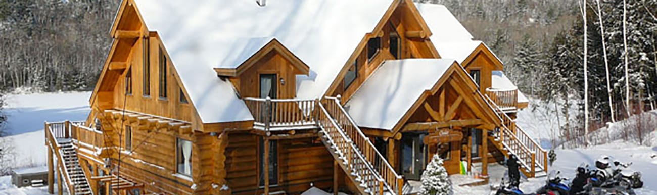 chalet-en-bois-rond