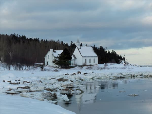 port au persil en hiver