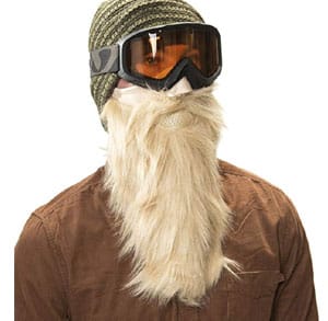 Masque de ski barbe