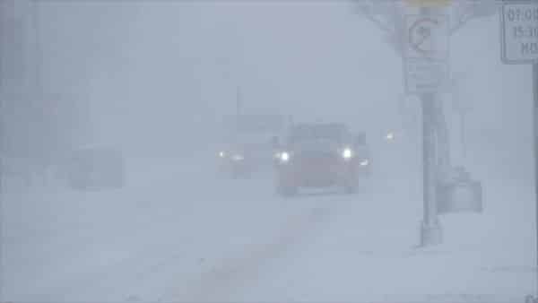 tempete de neige au manitoba