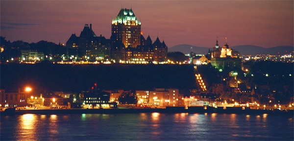 Château Frontenac vue de lévis